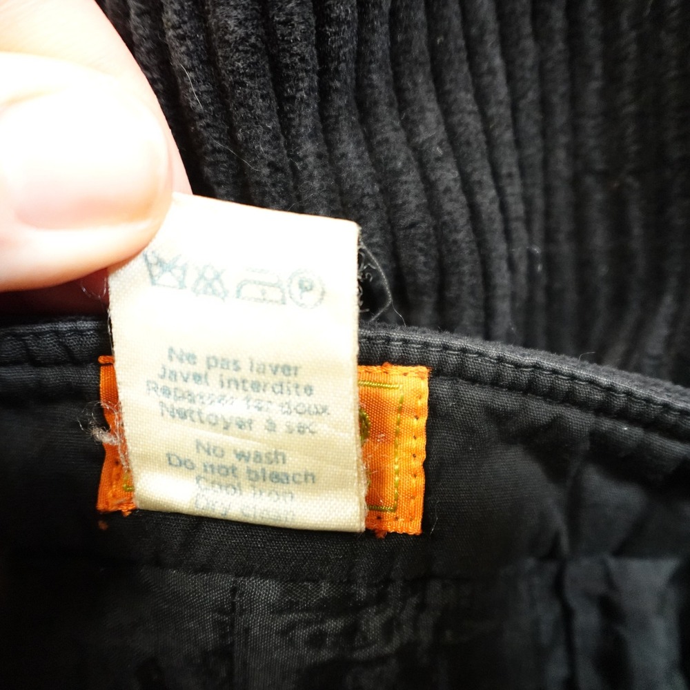Kenzo Paris Skirt Womens Small EU40 Black Corduroy Mini - Picture 7 of 9